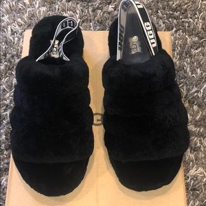 UGG W FLUFF YEAH SLIDE